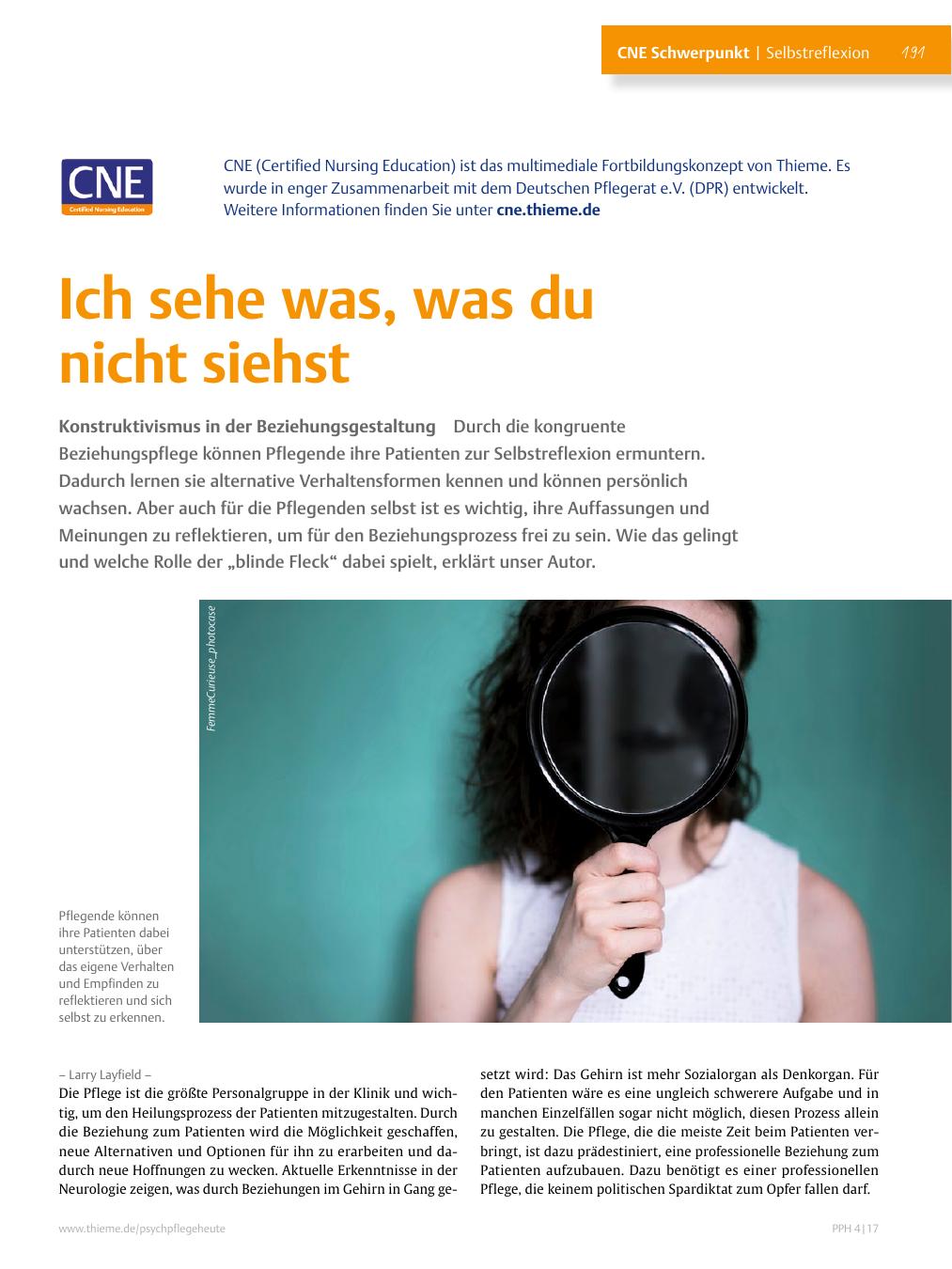 Vorschauseite 1: Ich sehe was, was du nicht siehst