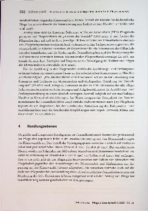 Vorschauseite 4: Klimawandel und Pflegeimplikationen für die Pflegewissenschaft