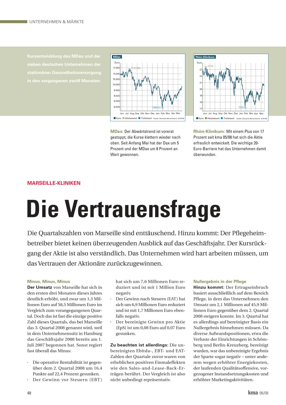 Vorschauseite 1: Die Vertrauensfrage
