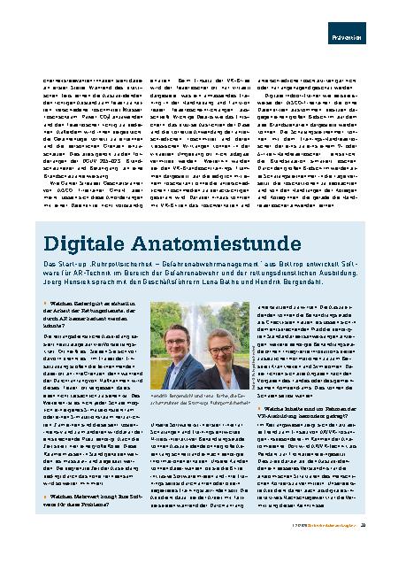 Vorschauseite 4: Trainings für die Arbeitssicherheit Mehr als nur die Datenbrille