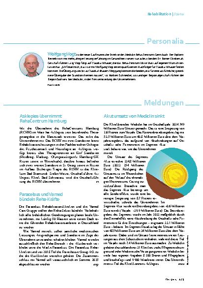 Vorschauseite 4: Neurologische Frühreha NRW versus Bayern