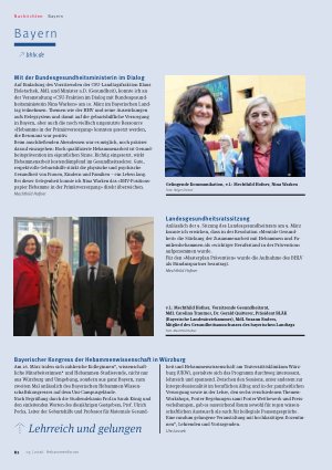 Vorschauseite 3: Nachrichten aus den Landesverbänden