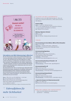 Vorschauseite 5: Nachrichten aus den Landesverbänden