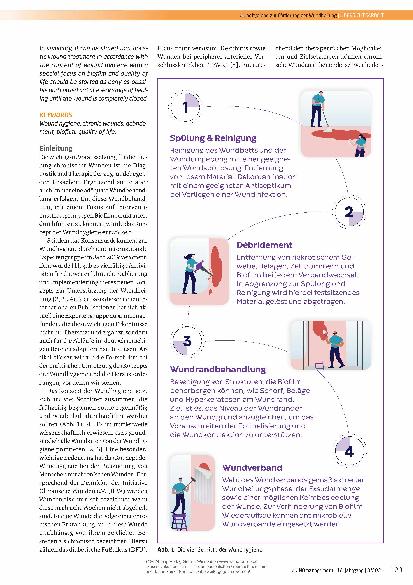 Vorschauseite 2: Wundhygiene als Teil einer proaktiven Strategie zur Förderung der Wundheilung