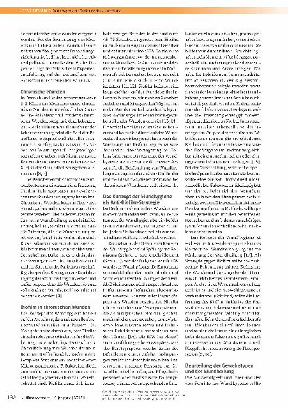 Vorschauseite 3: Wundhygiene als Teil einer proaktiven Strategie zur Förderung der Wundheilung