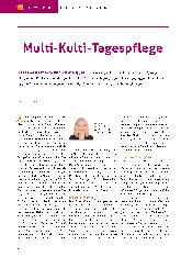 Vorschauseite 1: Multi-Kulti-Tagespflege