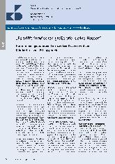 Vorschauseite 1: "Es trifft inzwischen große wie kleine Häuser."