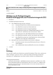 Vorschauseite 1: Wichtiges aus der Rechtsprechung des Bundesverwaltungsgerichts zum Personalvertretungsrecht 2021