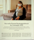 Vorschauseite 1: Nur sechs Prozent Beratungseinbruch im Coronajahr 2020