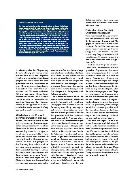 Vorschauseite 3: Hand in Hand für Kinder und ältere Menschen