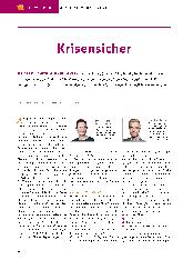 Vorschauseite 1: Krisensicher