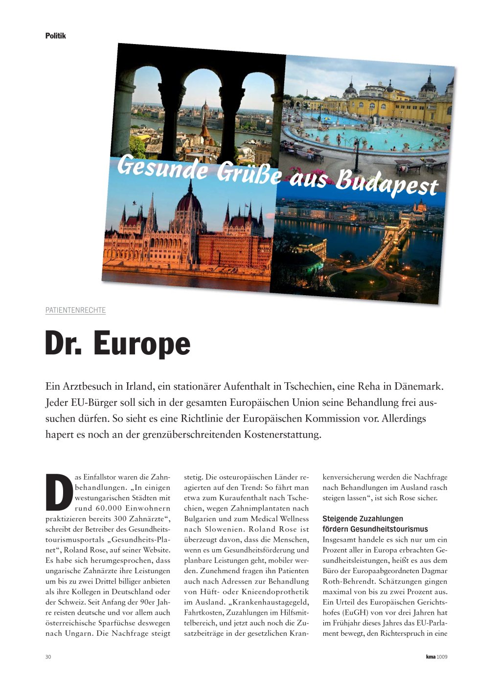 Vorschauseite 1: Dr. Europe