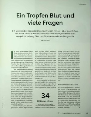 Vorschauseite 2: Ein Tropfen Blut und viele Fragen