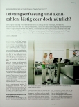 Vorschauseite 1: Leistungserfassung und Kennzahlen: lästig oder doch nützlich?