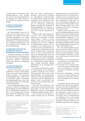 Vorschauseite 2: Einzelfragen zur Beendigung von Arbeitsverhältnissen