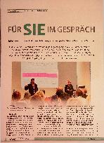 Vorschauseite 1: Für Sie im Gespräch