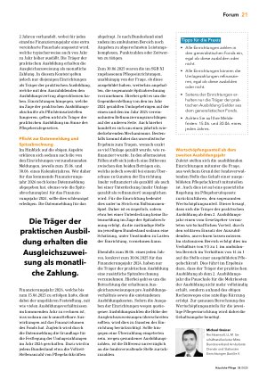 Vorschauseite 2: Ausbildungsumlage und Fristen im Blick