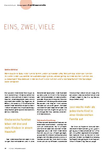 Vorschauseite 1: Eins, Zwei, Viele