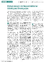 Vorschauseite 1: Digitalisierung in der Neurorehabilitation. Grundlegende Überlegungen