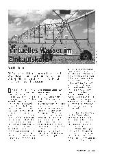 Vorschauseite 1: Virtuelles Wasser im Einkaufskorb