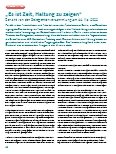 Vorschauseite 1: „Es ist Zeit, Haltung zu zeigen“ Bericht von der Delegiertenversammlung am 11. Mai 2022
