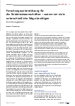 Vorschauseite 1: Forschungsunterstützung für die Geisteswissenschaften – warum wir viele unterschiedliche Wege benötigen
