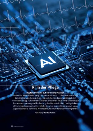 Vorschauseite 1: KI in der Pflege