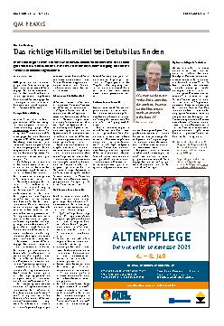 Vorschauseite 1: Das richtige Hilfsmittel bei Dekubitus finden