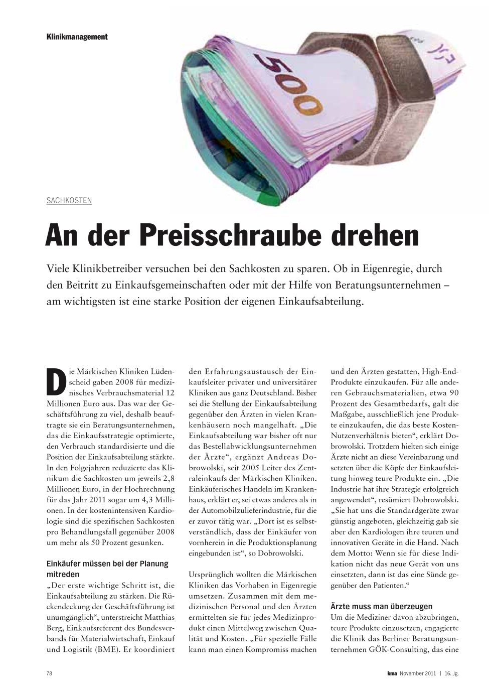 Vorschauseite 1: An der Preisschraube drehen