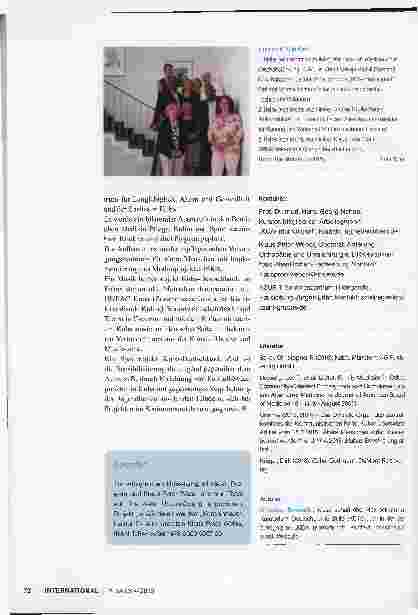 Vorschauseite 3: Kompetenzund Kulturaustausch - Deutsche Geriater in Kuba