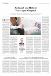 Vorschauseite 1: Austausch und Hilfe im Vier-Augen-Gespräch