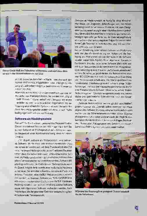 Vorschauseite 2: Wie Software und Medizinprodukte das Gesundheitswesen bestimmen. Ein Blick in die Zukunft der Medizin