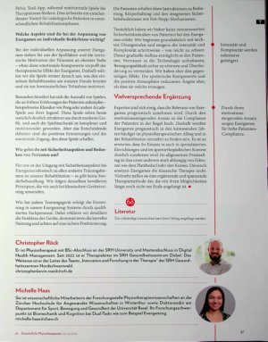Vorschauseite 4: Mehr als nur Bits und Bytes Exergames im Praxis-Check