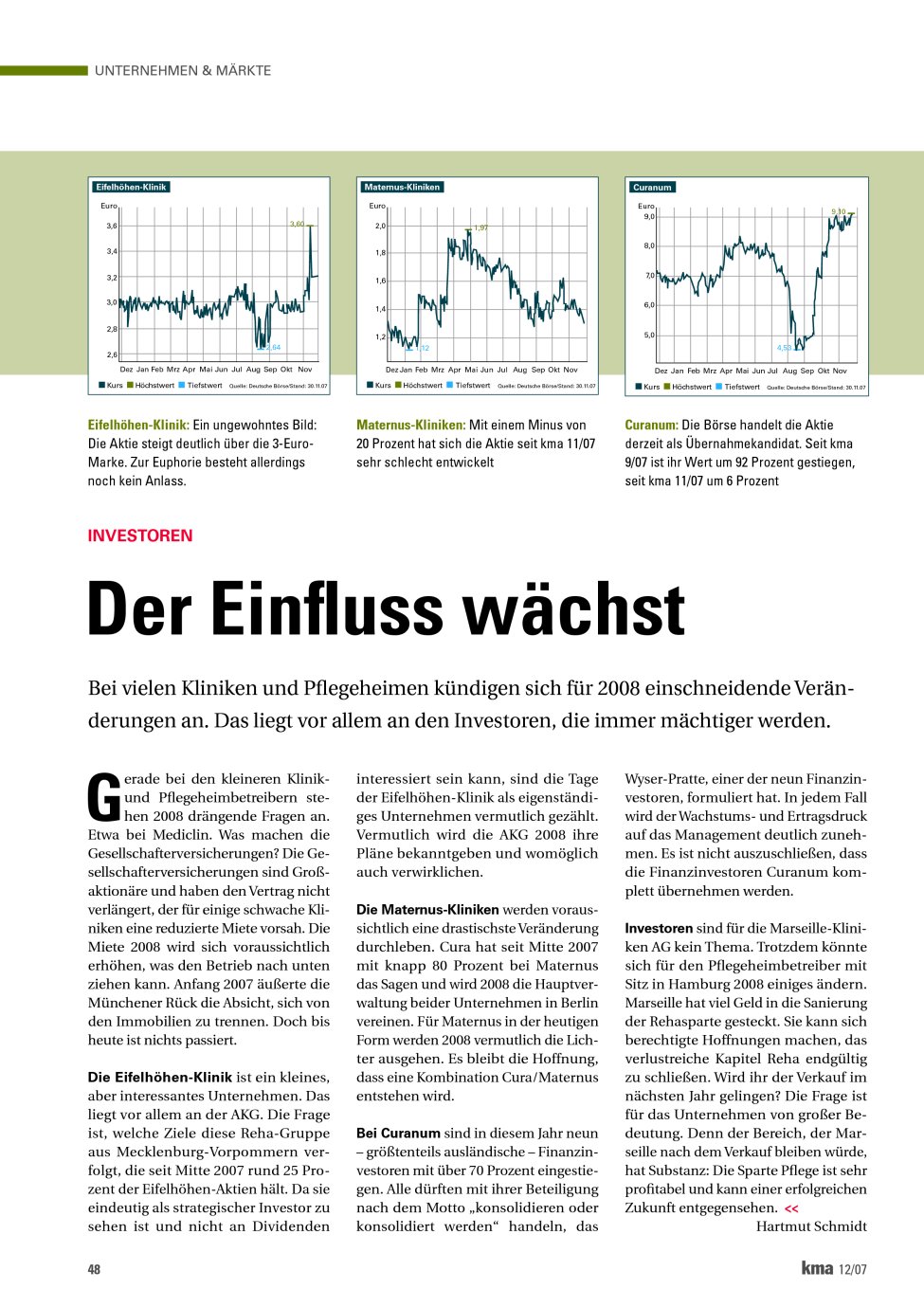 Vorschauseite 1: Der Einfluss wächst
