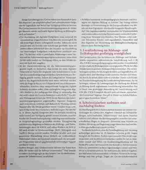 Vorschauseite 3: Caritas für gleiche Bildungschancen