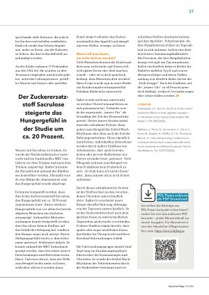 Vorschauseite 2: Machen Süßungsmittel wirklich schlank und spätes Essen eher dick?