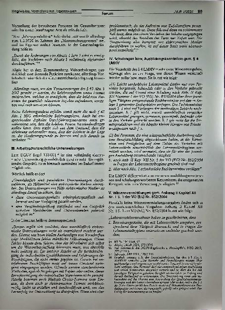 Vorschauseite 2: Vermittlung von Hygienewissen (nur) per Video? - Einige rechtliche und lernpädagogische Aspekte
