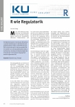 Vorschauseite 1: R wie Regulatorik