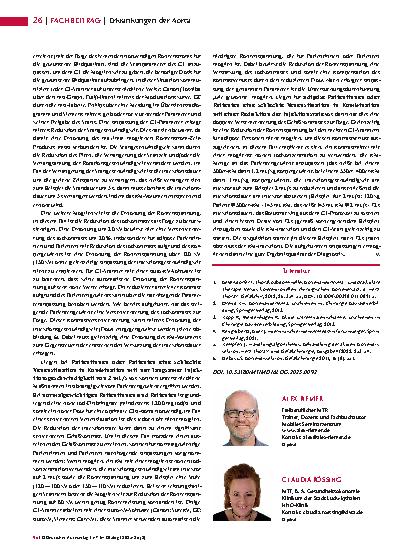 Vorschauseite 5: Erkrankungen der Aorta Krankheitsbilder und CT-Diagnostik