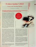 Vorschauseite 1: Evidenz-Update 1 2022: Neues aus der Datenbank PubMed