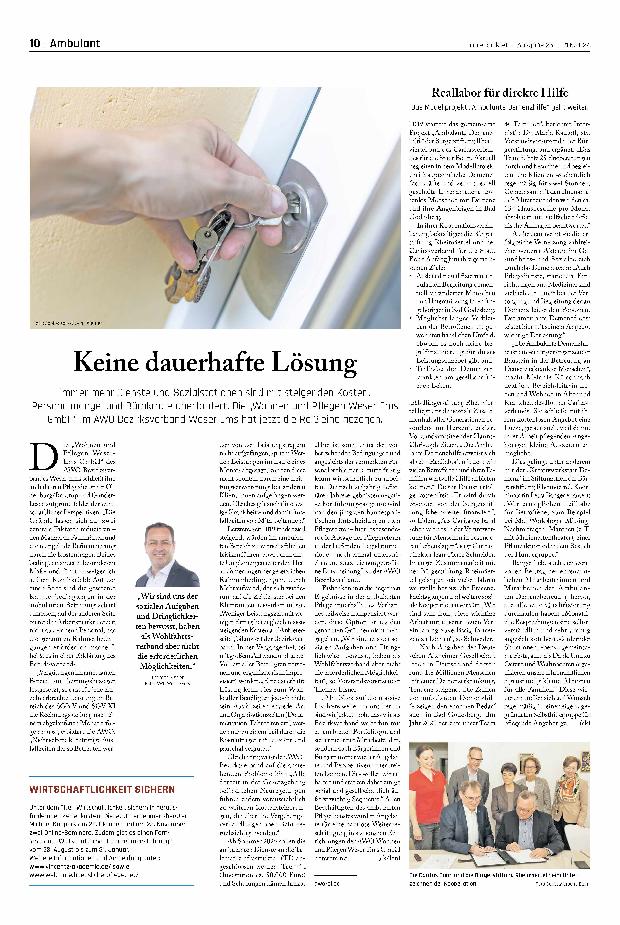 Vorschauseite 1: Keine dauerhafte Lösung.