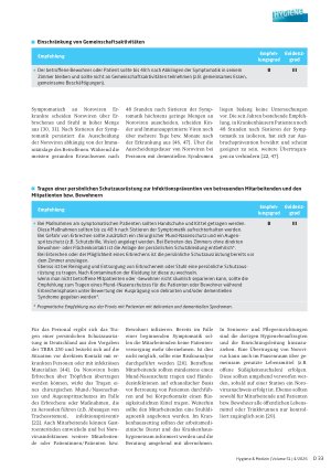Vorschauseite 6: Evidenzbasierte Maßnahmen zur Prävention von Norovirusinfektionen bei Patienten mit deliranten und dementiellen Syndromen in Senioren-, Pflegeund medizinischen Einrichtungen