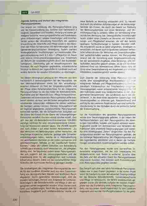 Vorschauseite 4: Integrierte Teilhabeund Pflegeplanung - Erfahrungen und Einsichten.