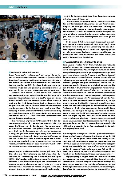 Vorschauseite 3: 20. Schweizerische Fachtagung über die Sterilisation SGSV-Kongress, 19.–20. Juni 2024, Biel, Schweiz
