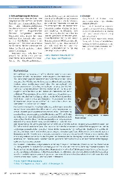 Vorschauseite 3: Benötigt man einen Toilettendeckel? Experimentelle Untersuchung zu einem kontroversen Hygienethema