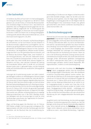 Vorschauseite 3: Vererbbarkeit von Eingliederungshilfe – Kosten für Mittagessen im Bermudadreieck zwischen Sozialund Eingliederungshilfe