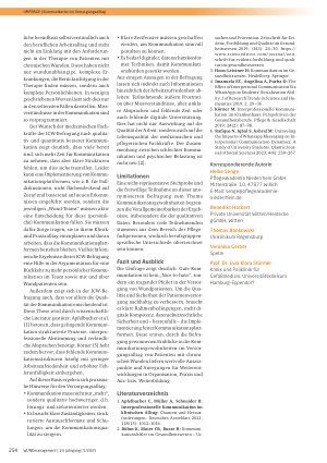 Vorschauseite 3: Wo drückt der Schuh? – Kommunikation im Versorgungsalltag von Wundpatienten auf dem Prüfstand