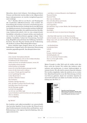 Vorschauseite 3: Hoffnung durch Sprache