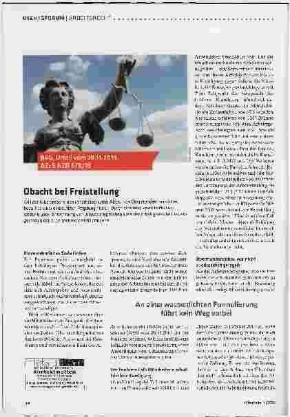 Vorschauseite 1: Achtung bei Freistellung