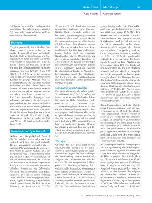 Vorschauseite 2: Fulminante Eibennadelintoxikation